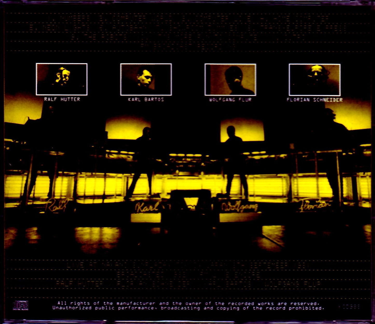 Kraftwerk/Tokyo,Japan 9.8.1981
