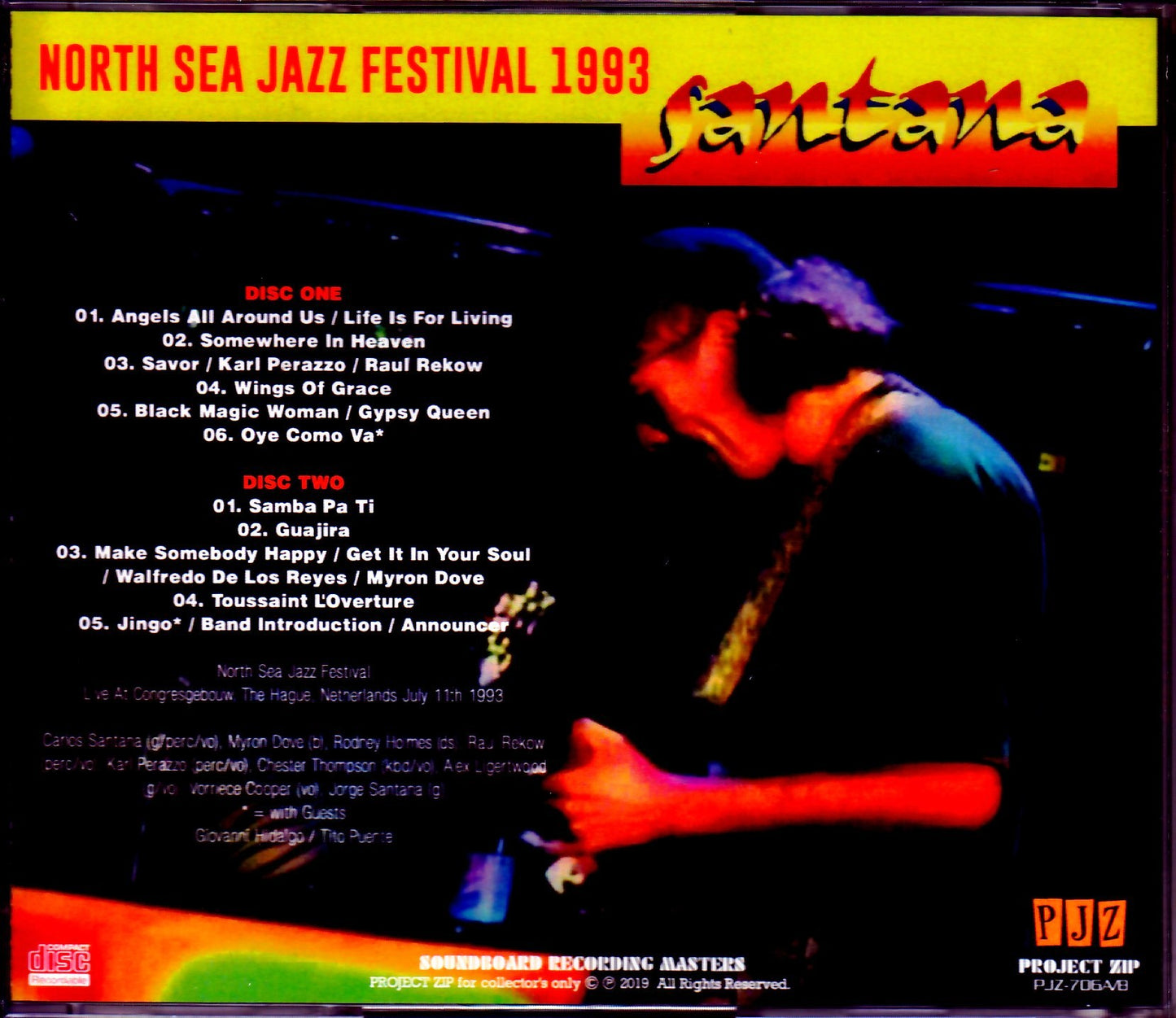 Santana/Netherlands 1993