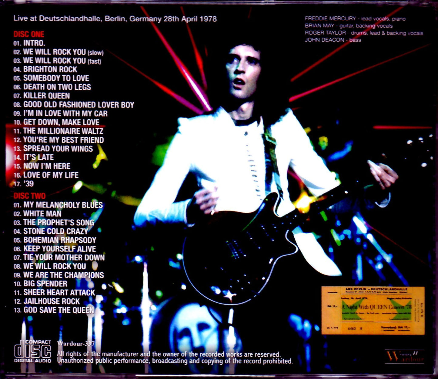 Queen/Germany 1978 Upgrade
