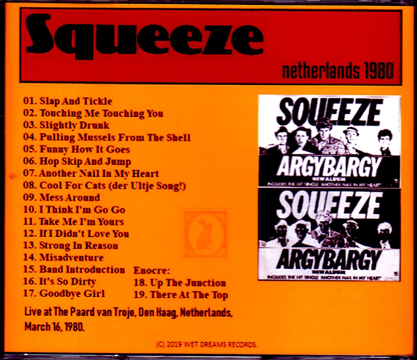 Squeeze/Netherlands 1980