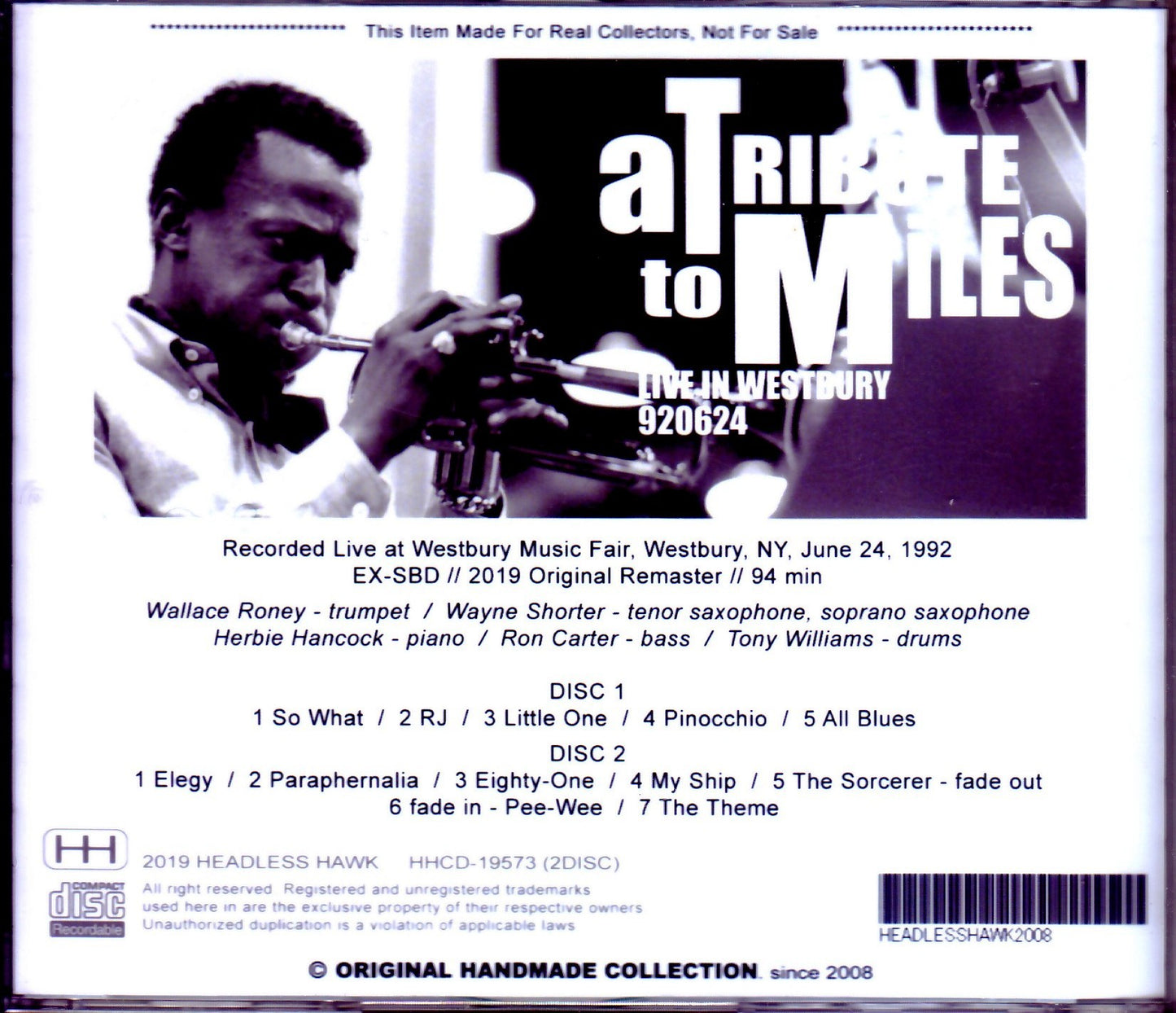 Herbie Hancock, Wayne Shorter, Ron Carter, Wallance Roney, Tony Williams/NY, USA 1992
