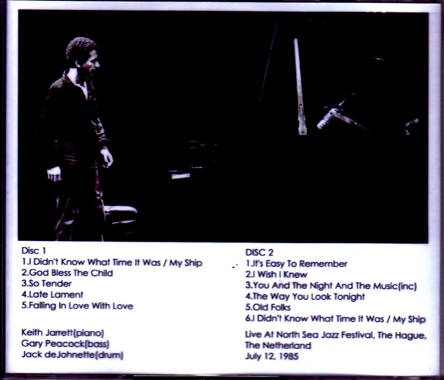 Keith Jarrett Trio/Netherlands 1985