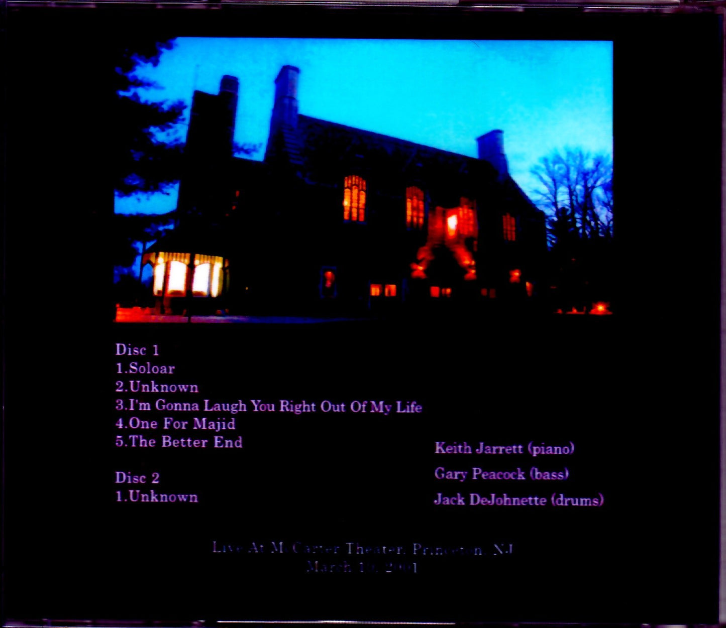 Keith Jarrett/NJ,USA 2001