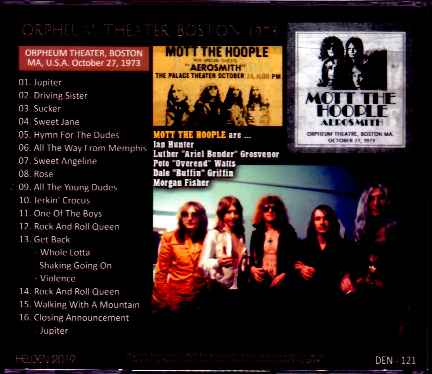 Moot the Hoople/MA, USA 1973