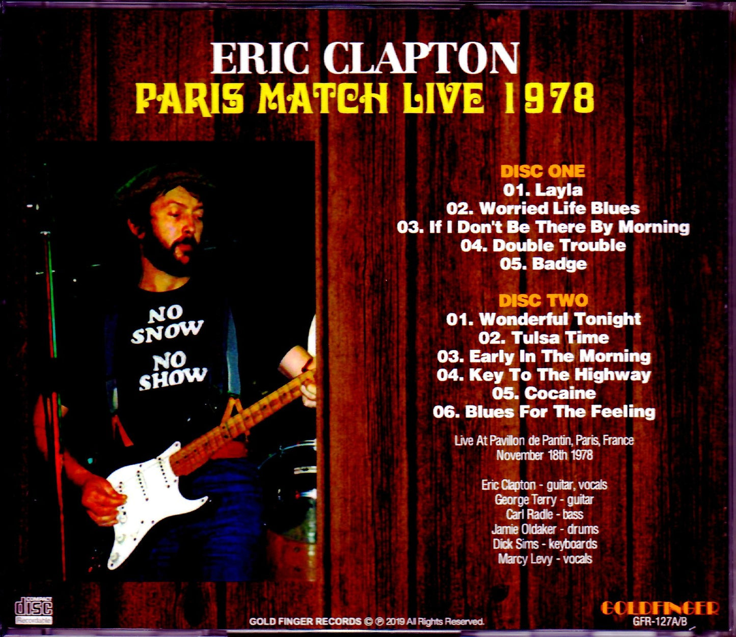 Eric Clapton/France 1978