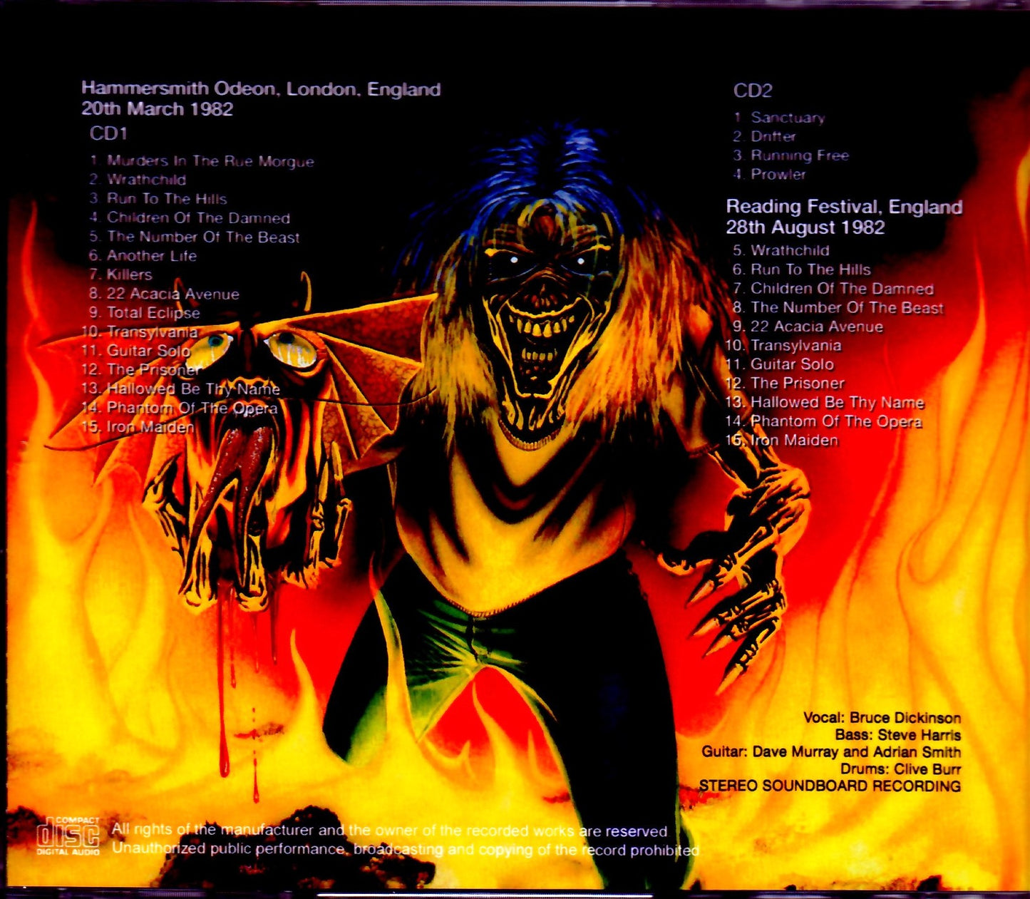 Iron Maiden/London,UK 1982 Upgrade & more