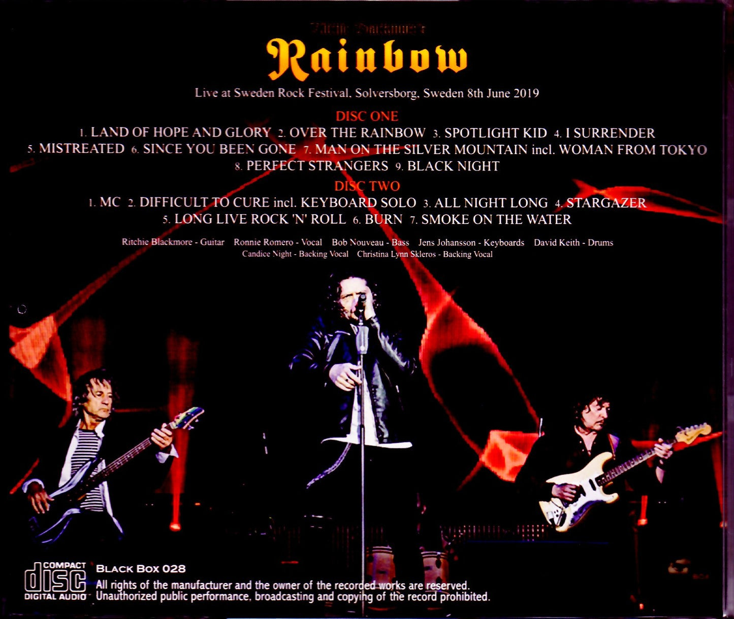 Rainbow/Sweden 2019 Remaster