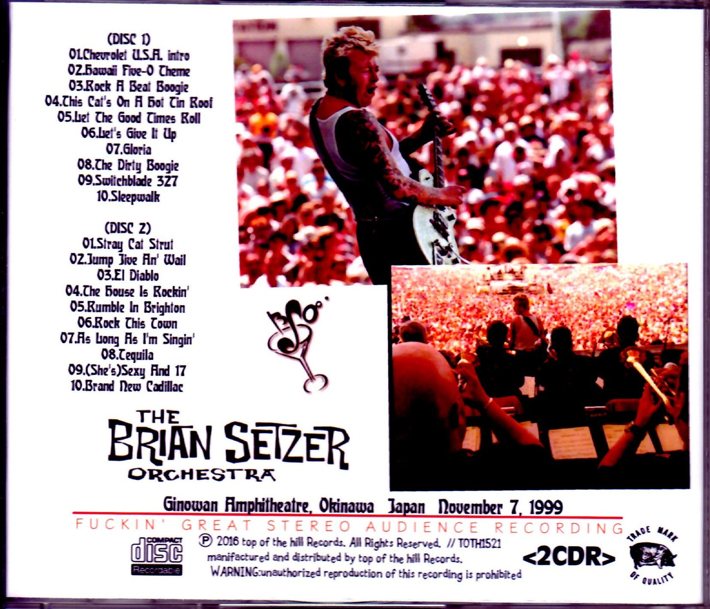 Brian Setzer Orchestra/Okinawa.Japan 1999