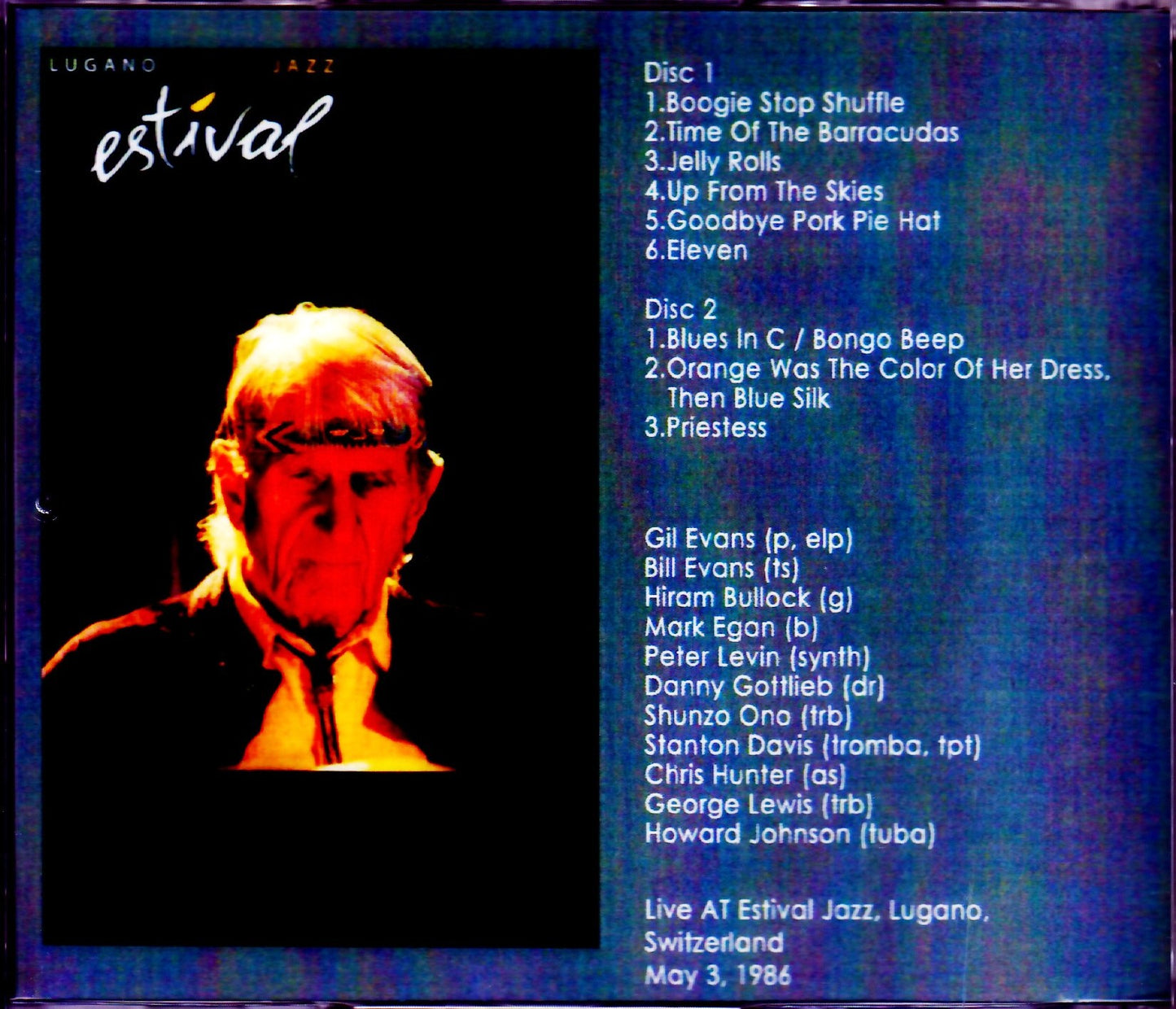 Gil Evans Orchestra/Switzerland 5.3.1986