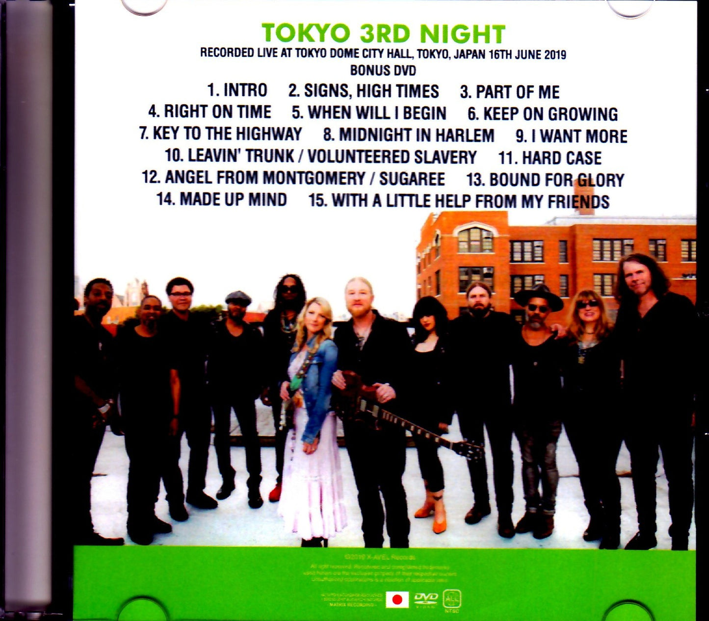 Tedeschi Trucks Band/Tokyo,Japan 6.16.2019 S & V