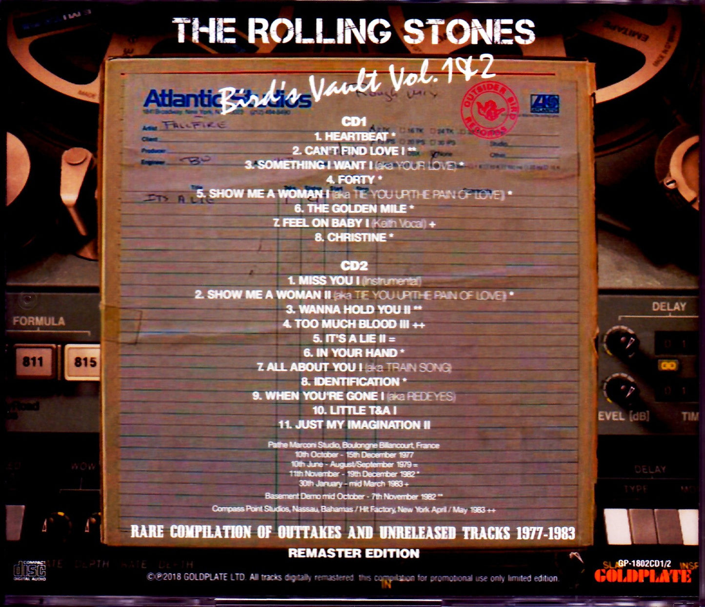 Rolling Stones/Rare Compilation of Outtakes and Unreleased Tracks 1977-1983