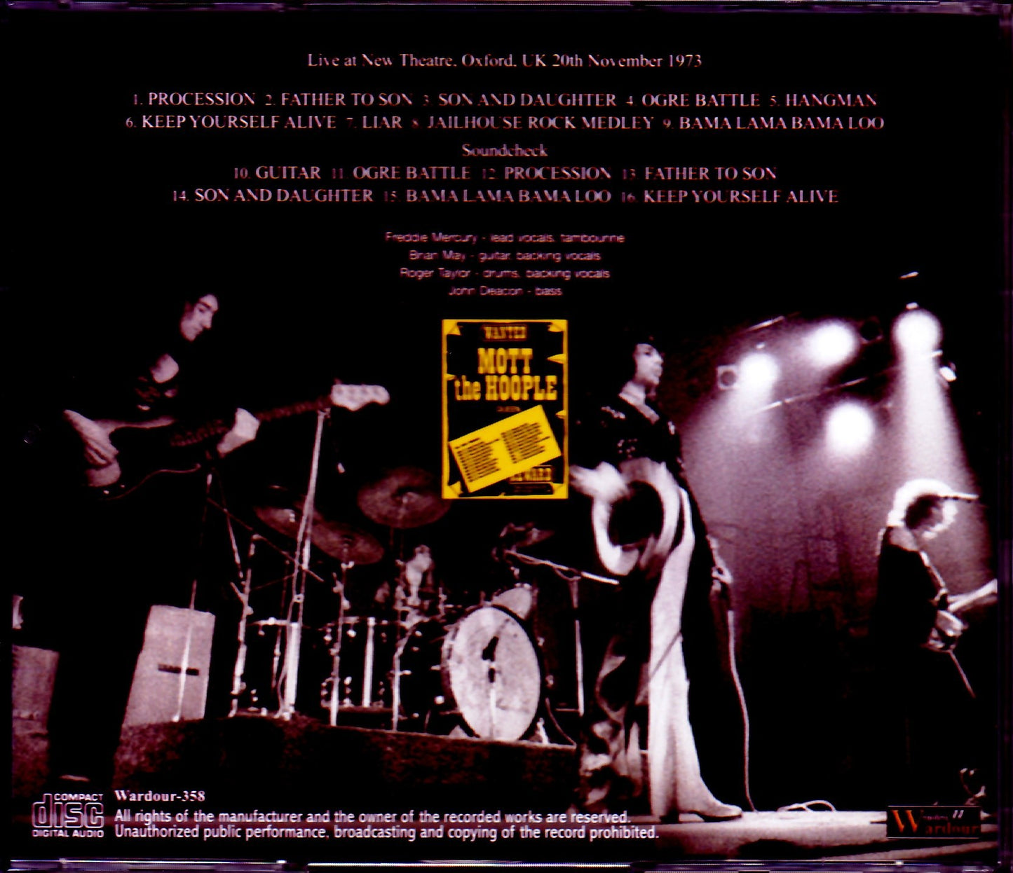Queen/UK 11.20.1973 & SC Upgrade