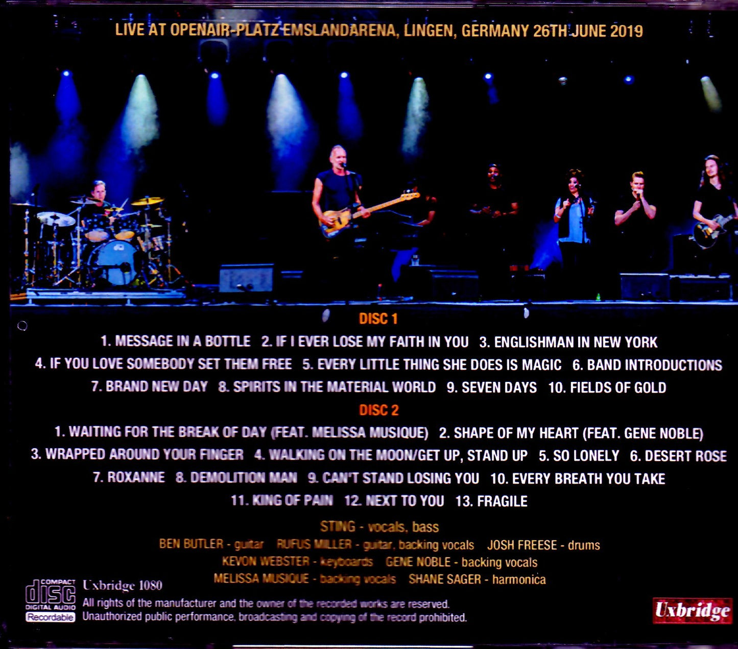 Sting/Germany 2019