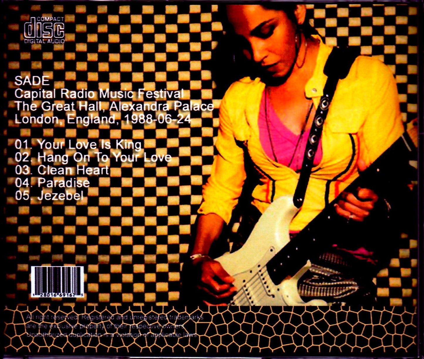 Sade/London,UK 1988