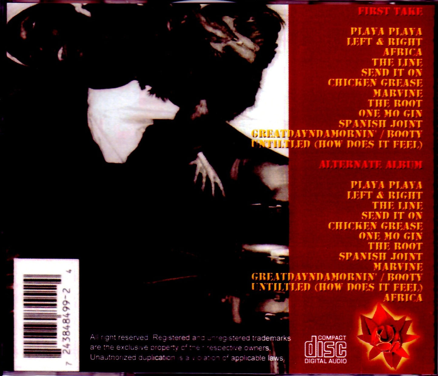 D'Angelo/Voodoo First Take & Alternate