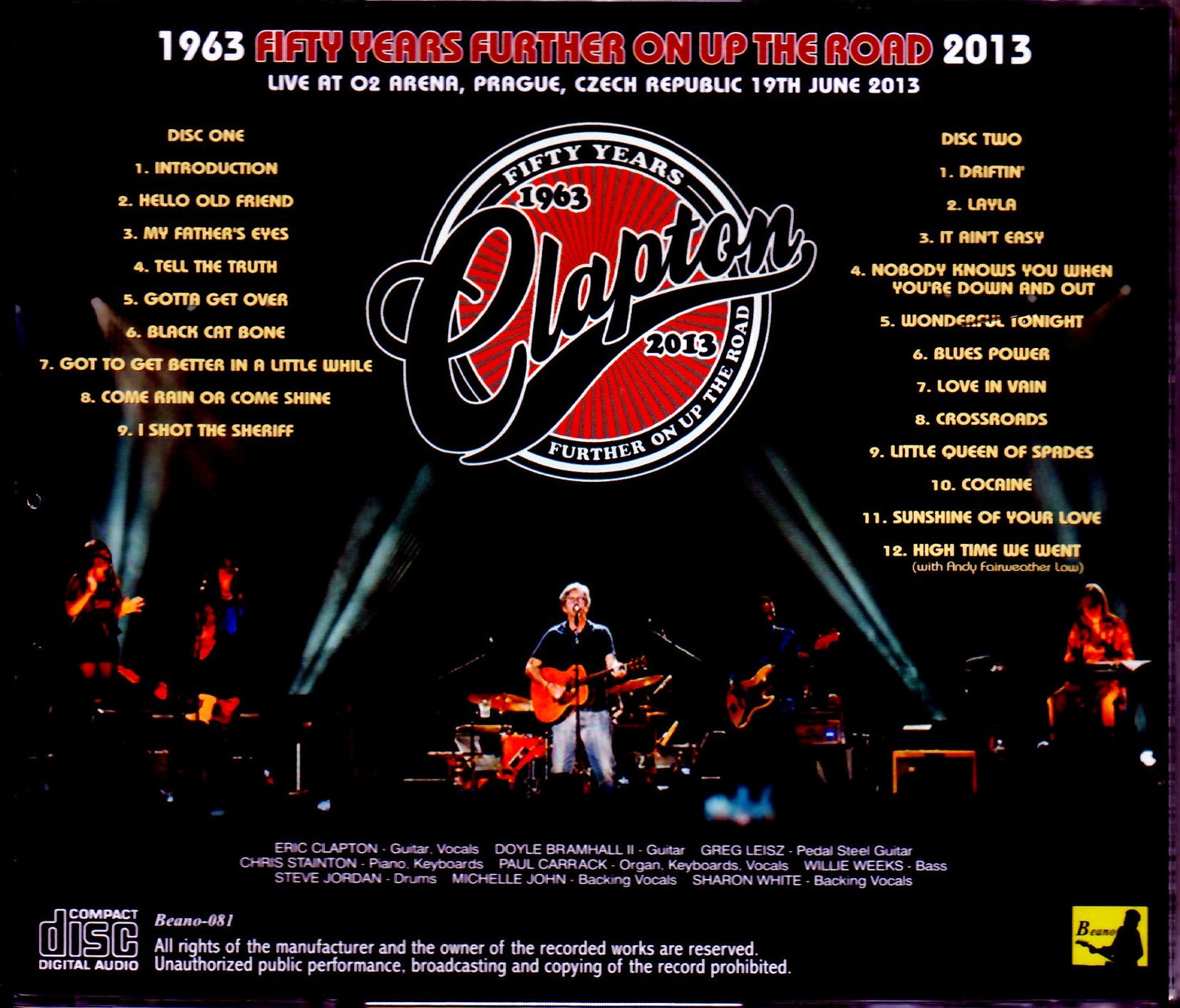 Eric Clapton/Czech Republic 2013 Complete