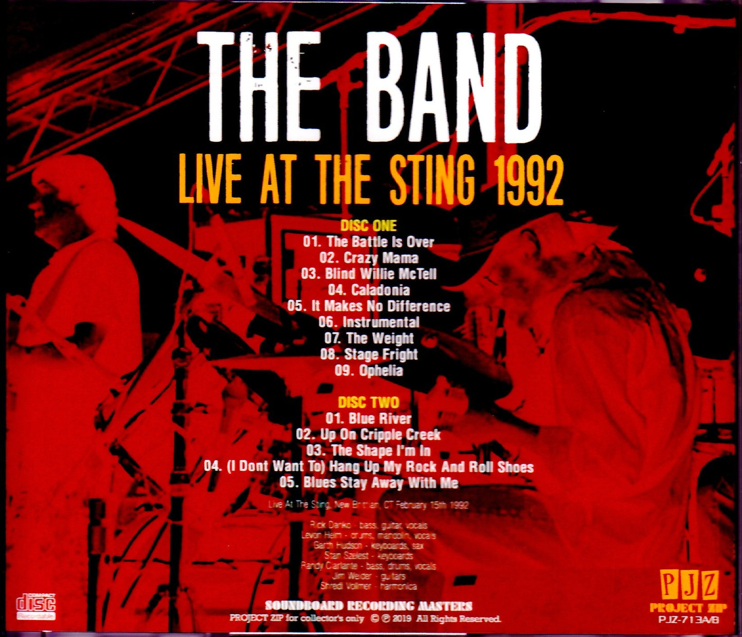 The Band/CT, USA 1992