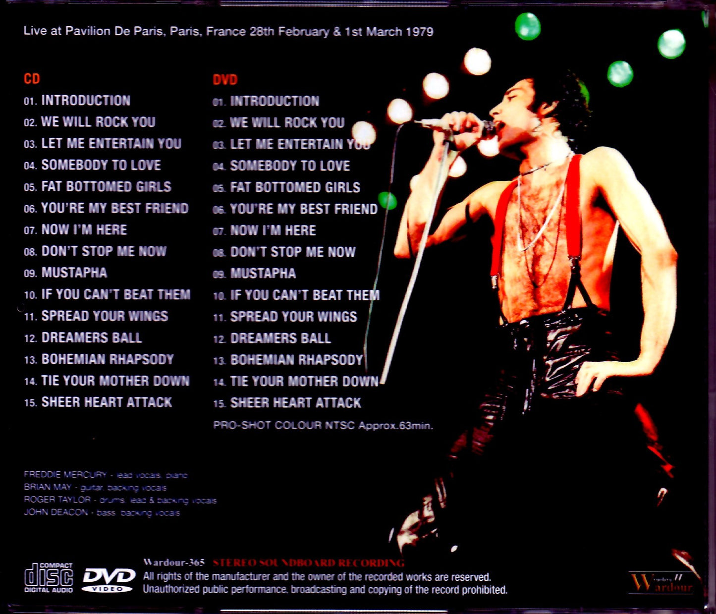 Queen/France 1979 S & V Hugh Upgrade