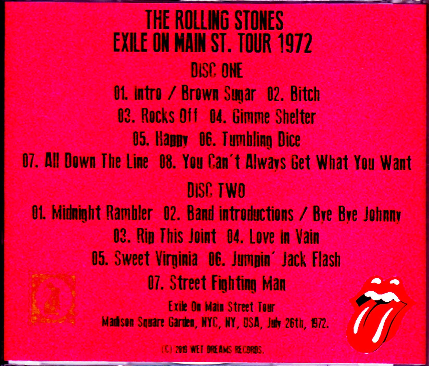 Rolling Stones/NY,USA 1972