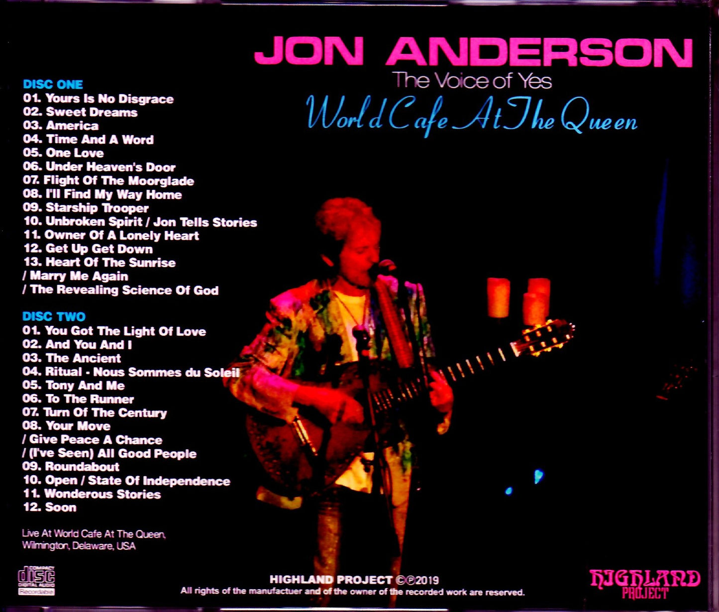Jon Anderson/DE,USA 2012