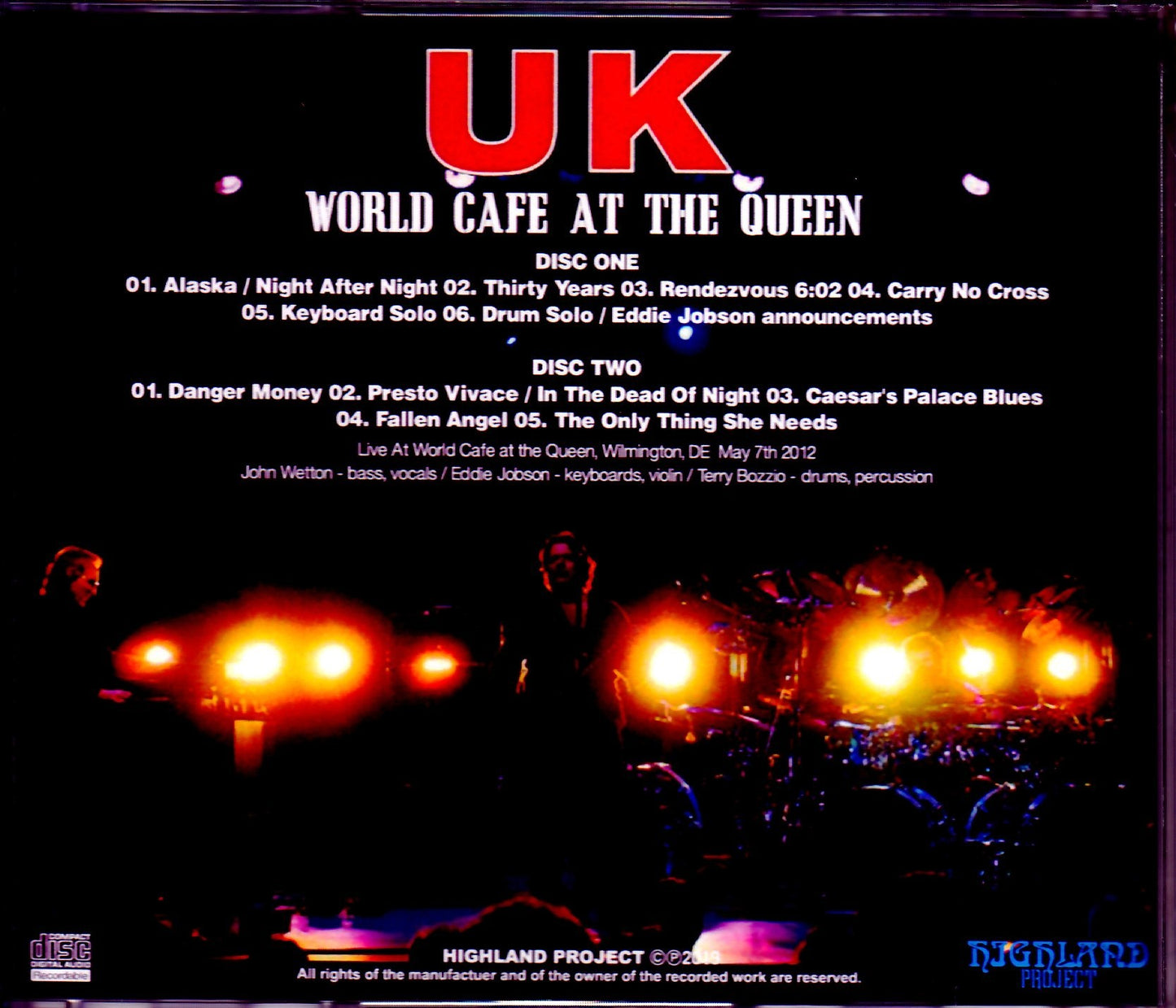 U.K./DE, USA 2012