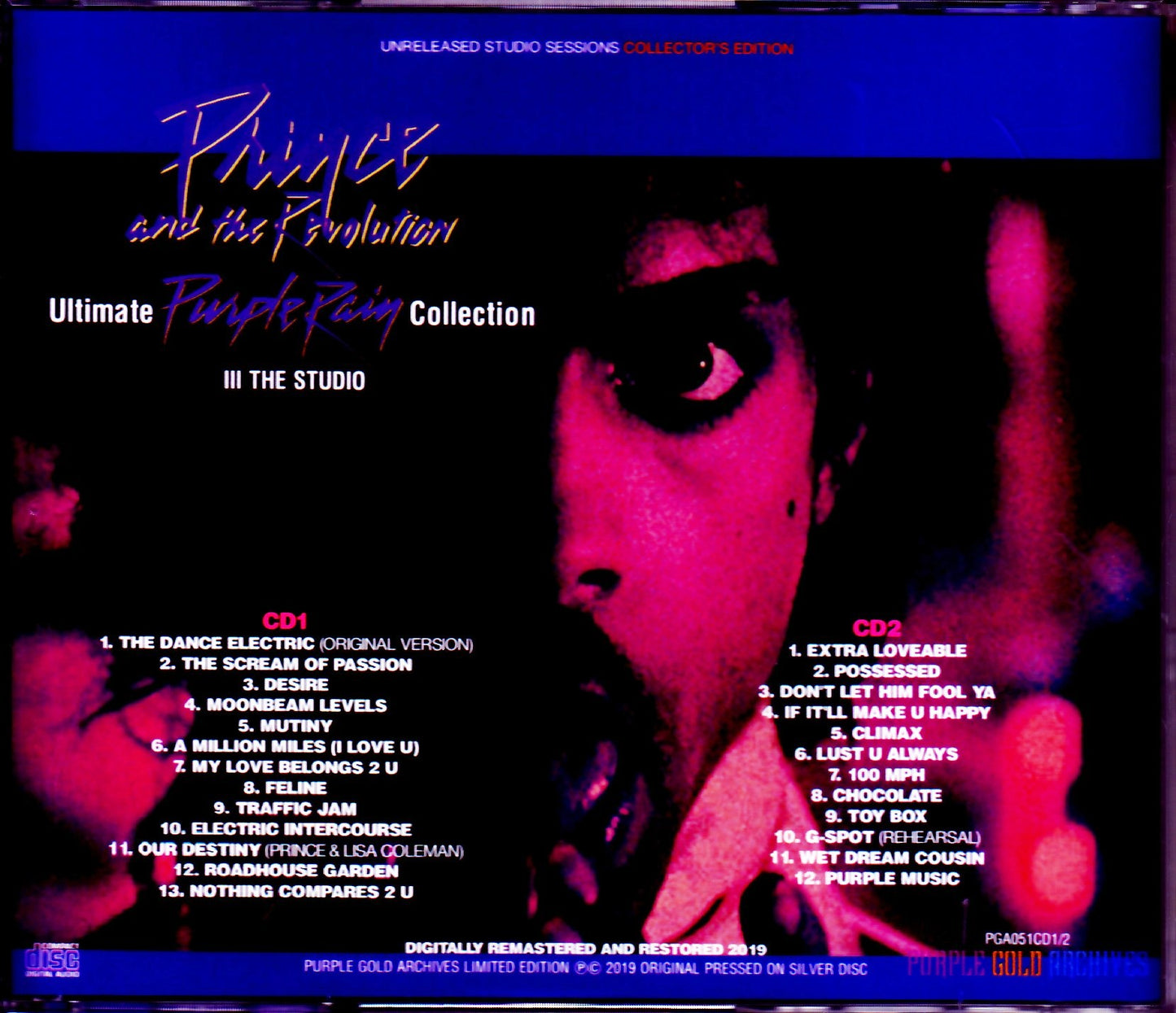 Prince/Purple Rain Unreleased Studio Sessions