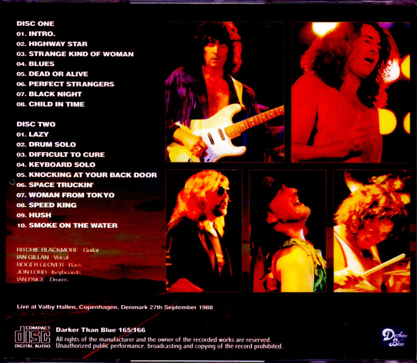 Deep Purple/Denmark 1988