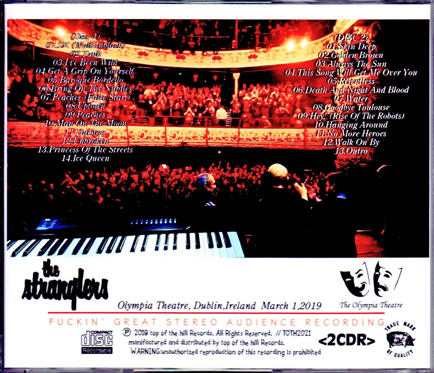 Stranglers/Ireland 2019
