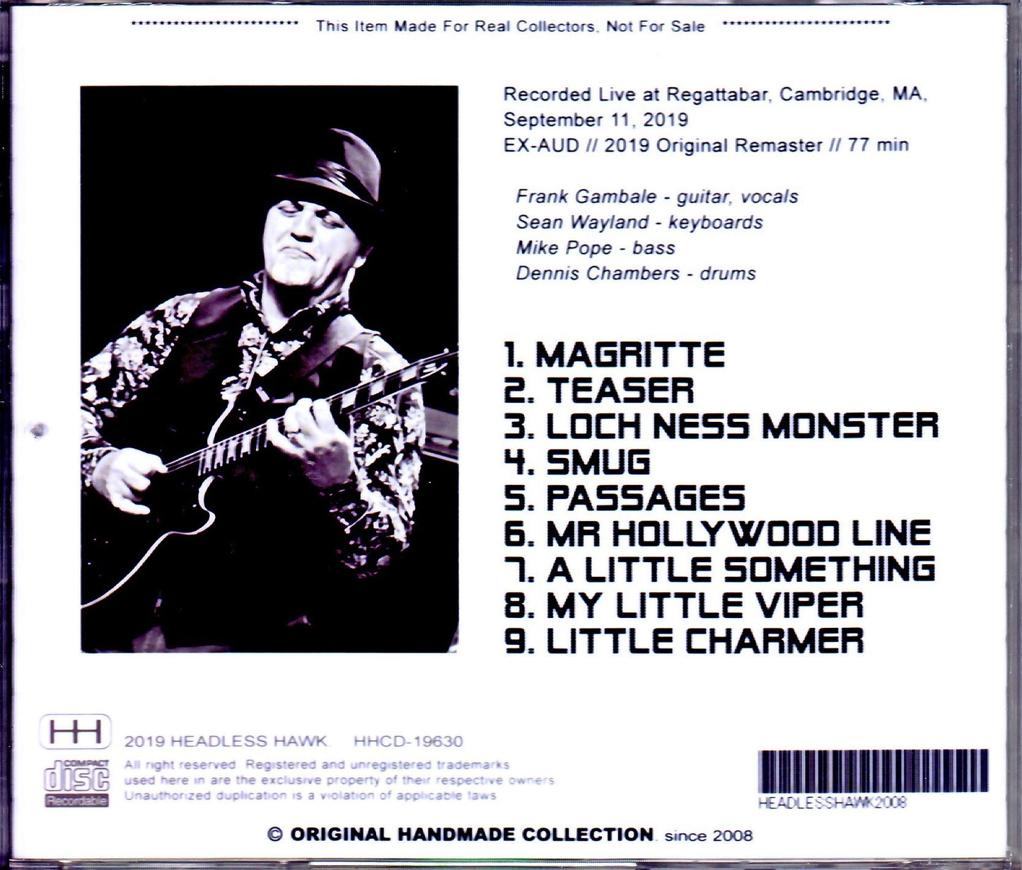 Frank Gambale/MA,USA 2019