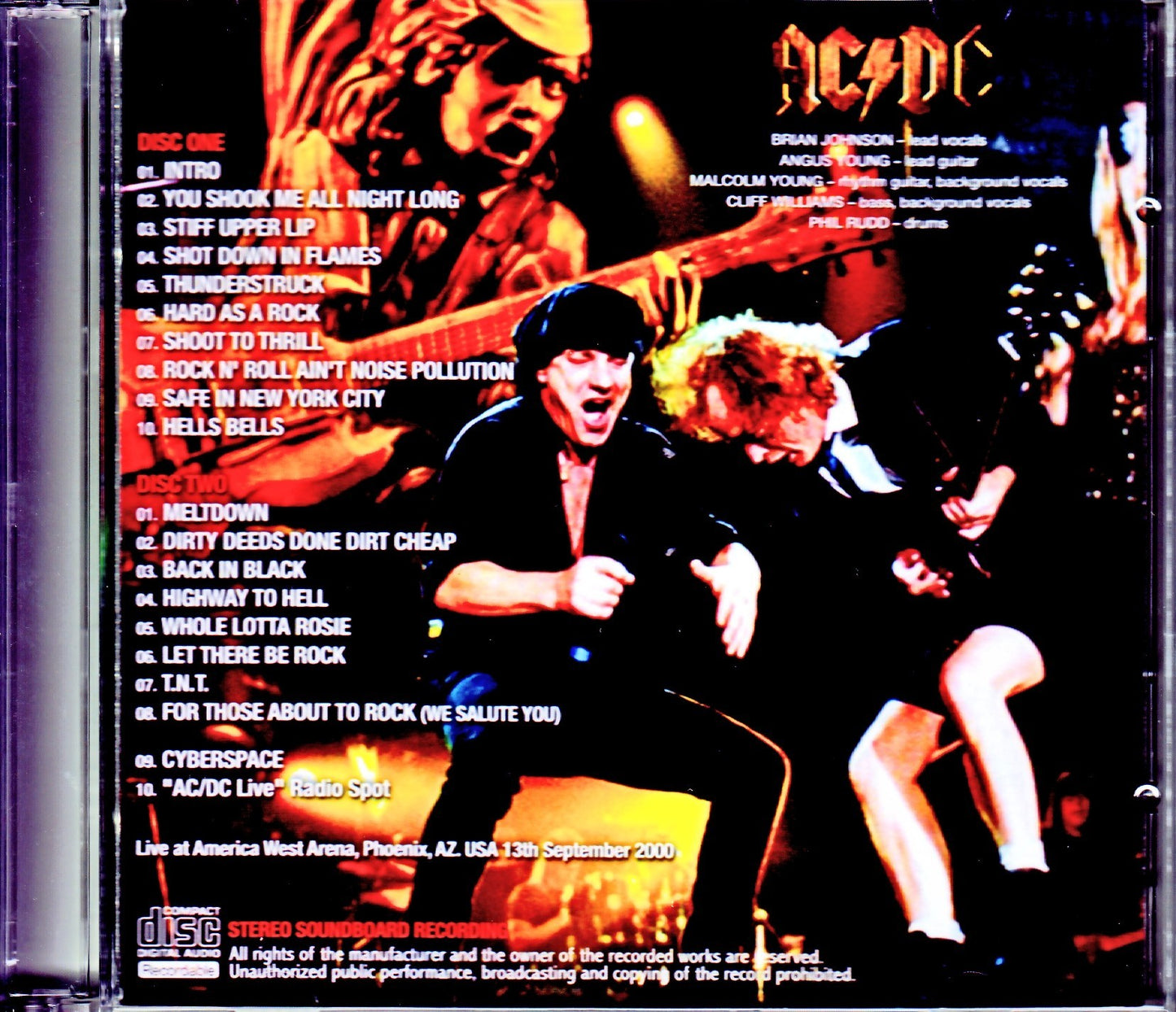 AC/DC/AZ, USA 2000