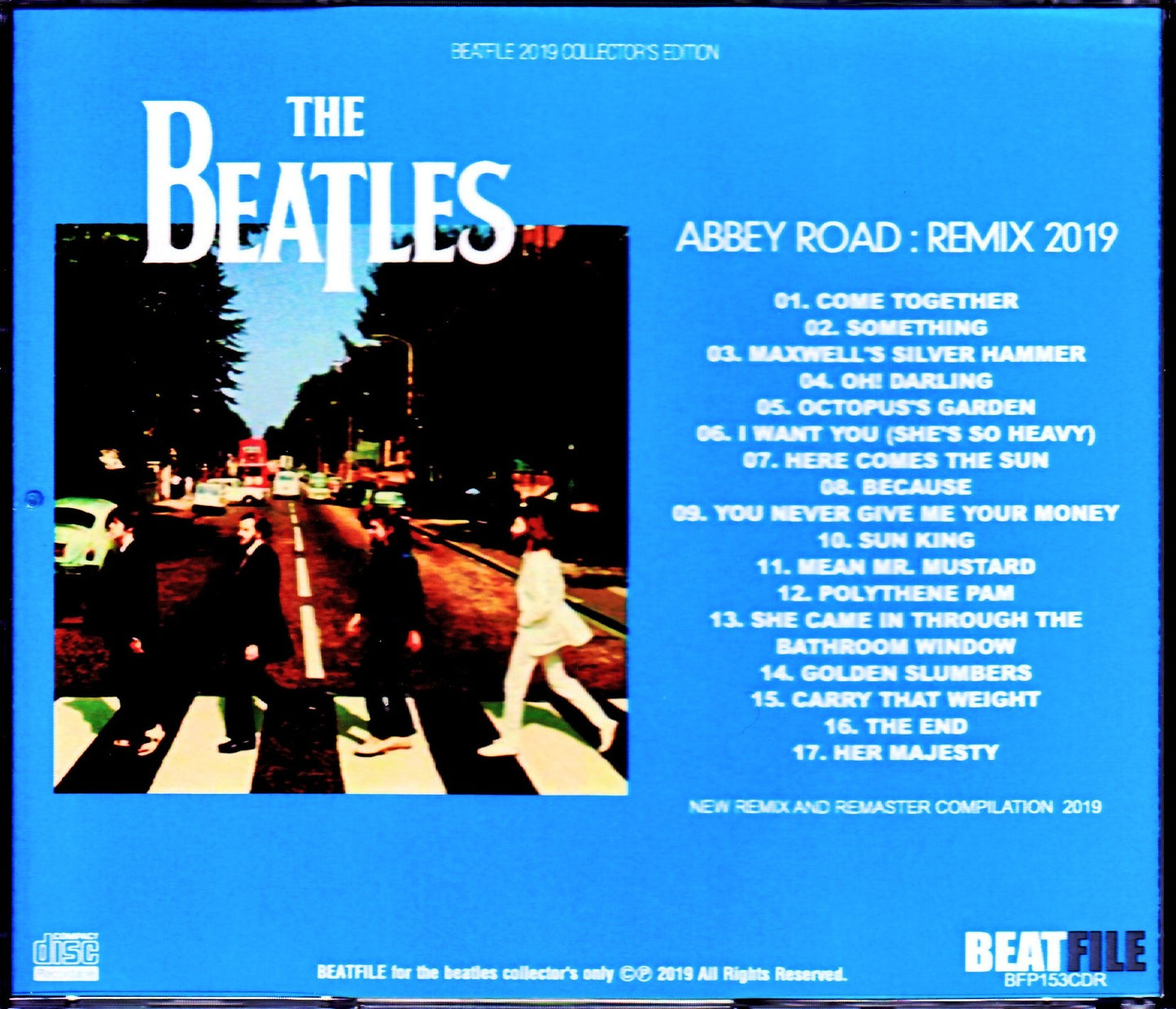Beatles/Abbey Road New Remix and Remaster Compilation 2019