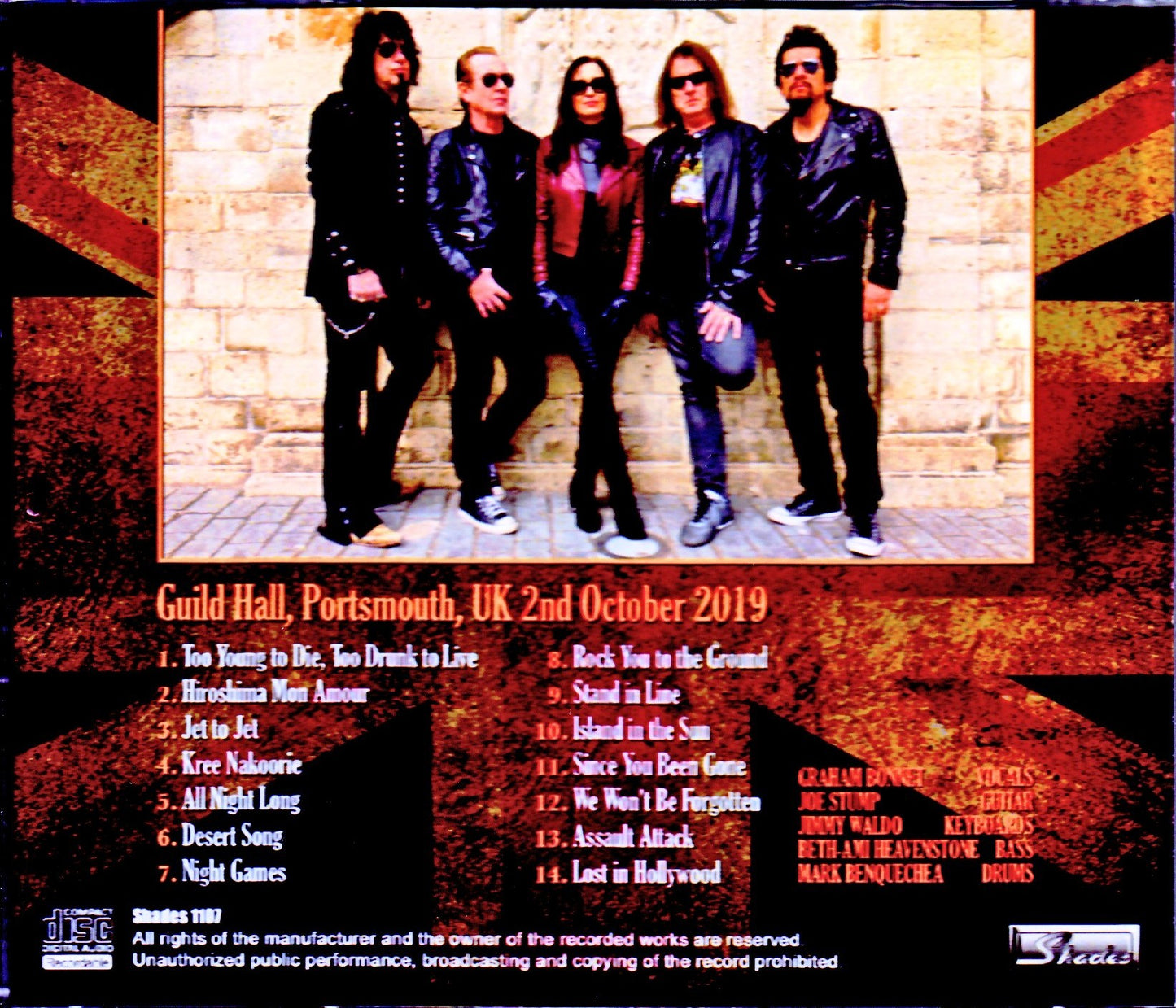 Alcatrazz/Portsmouth,UK 2019