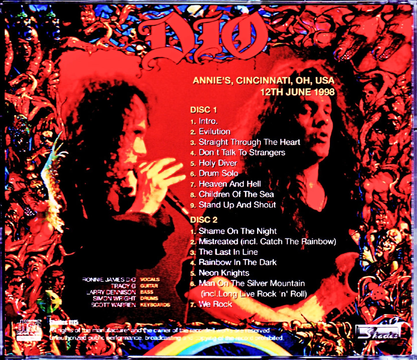 Dio/OH, USA 1998