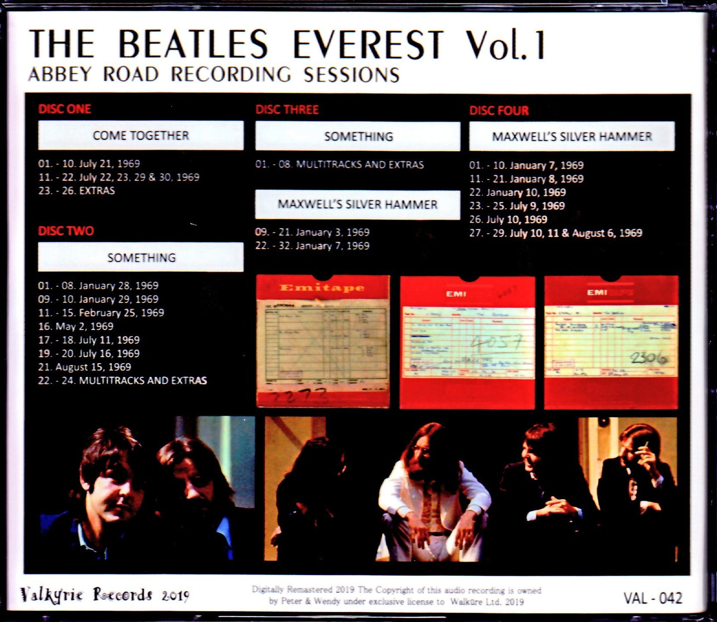 Beatles/Abbey Road Recording Sessions Vol.1-1