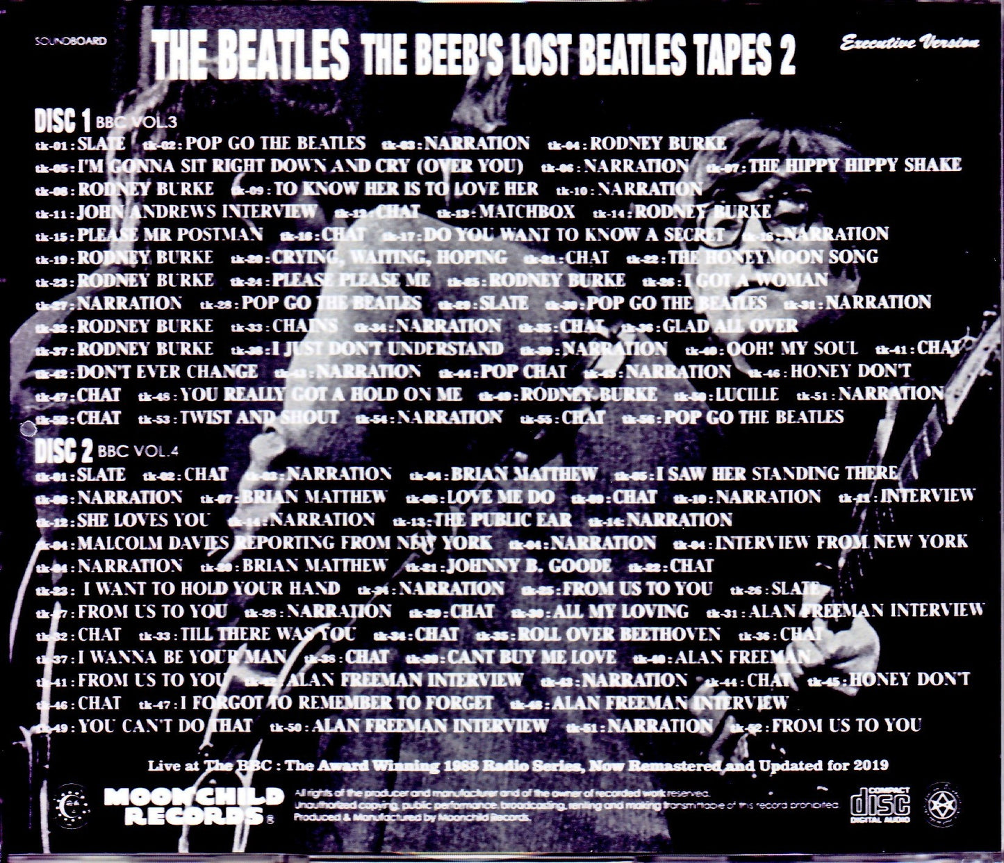 Beatles/Live at BBC Now Remastered and Updated 2019 Vol.2