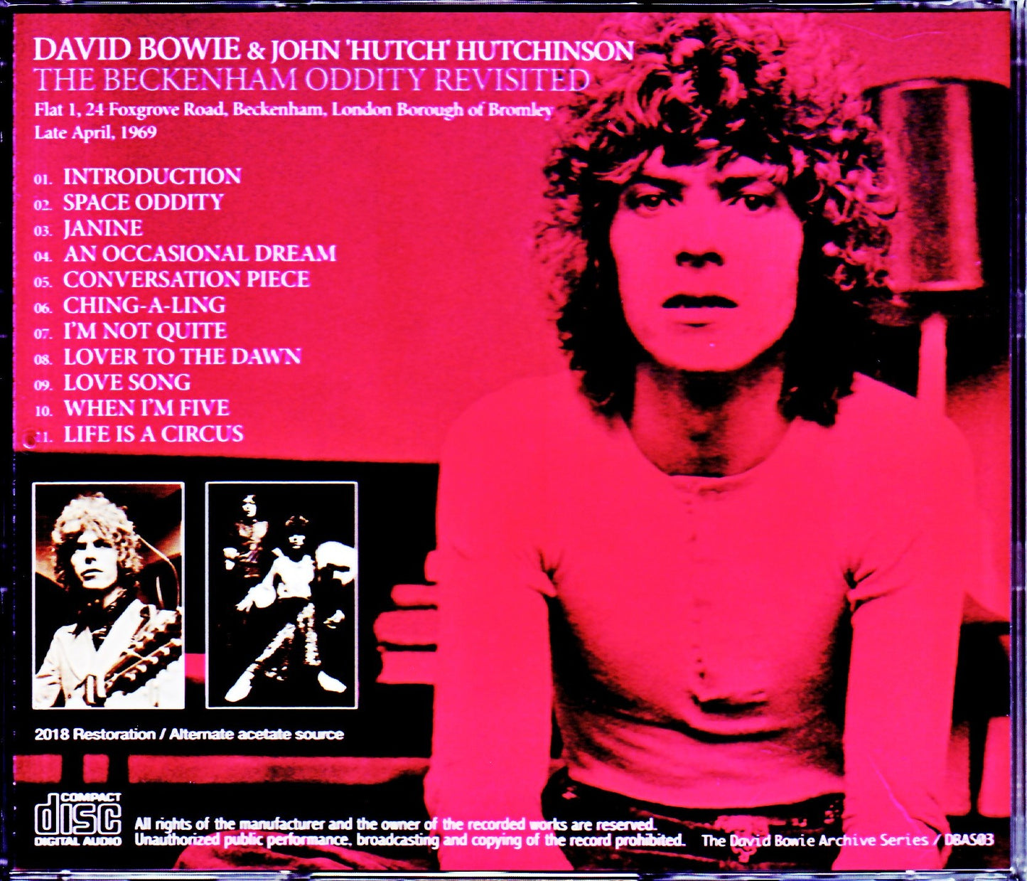 David Bowie/London,UK 1969 Huge Upgrade