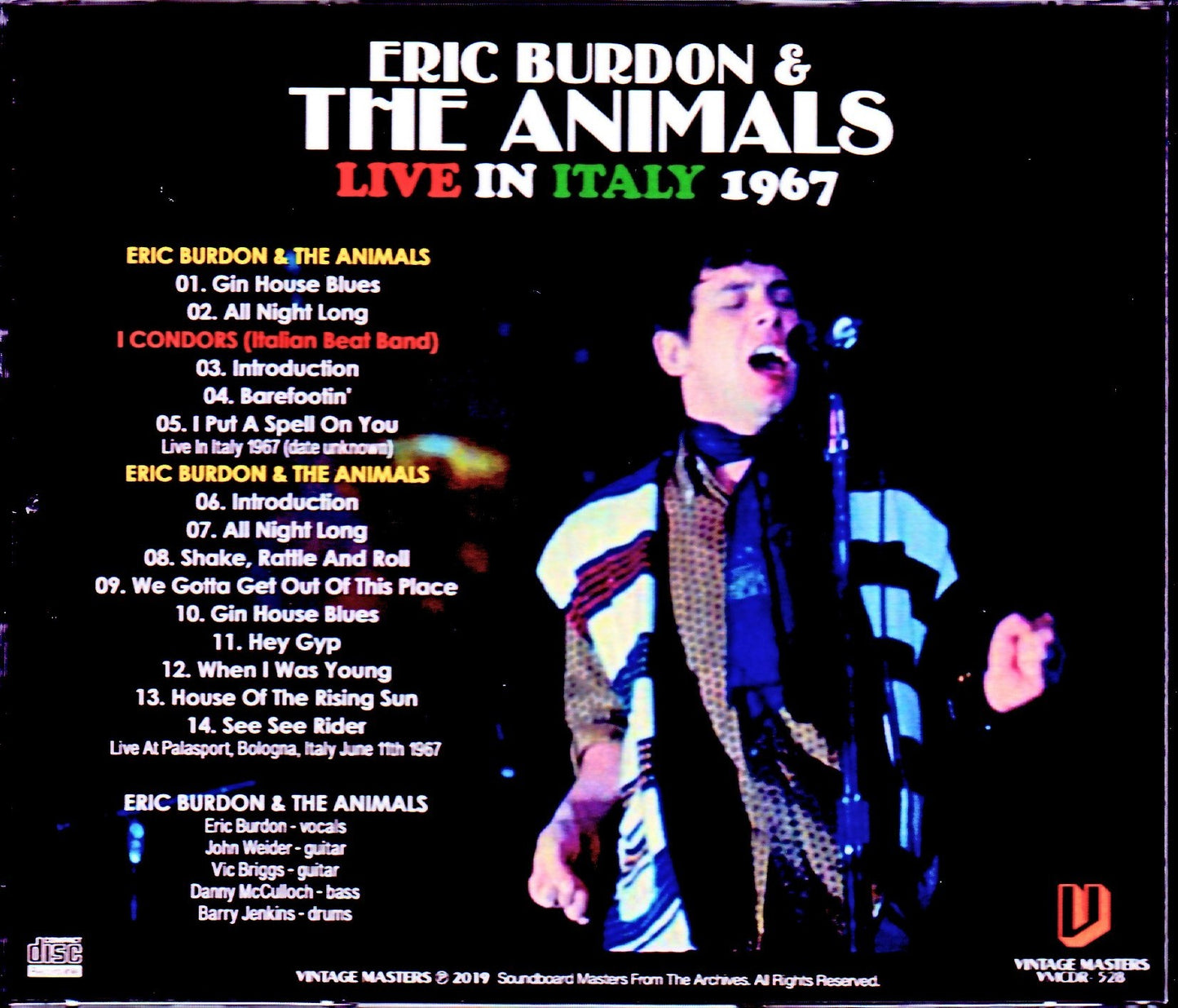 Eric Burdon,Animals/Italy 1967