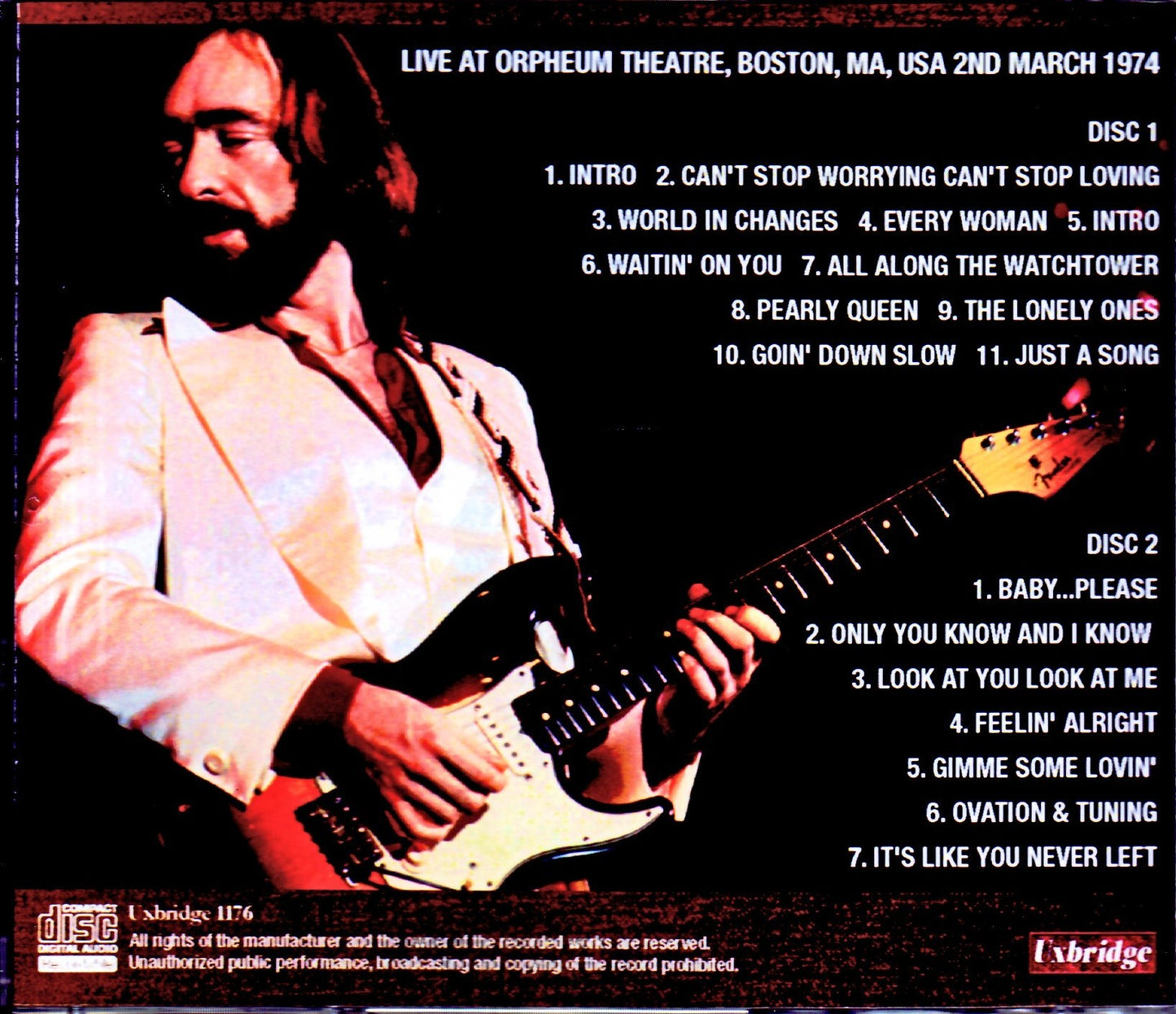 Dave Mason/MA, USA 1974