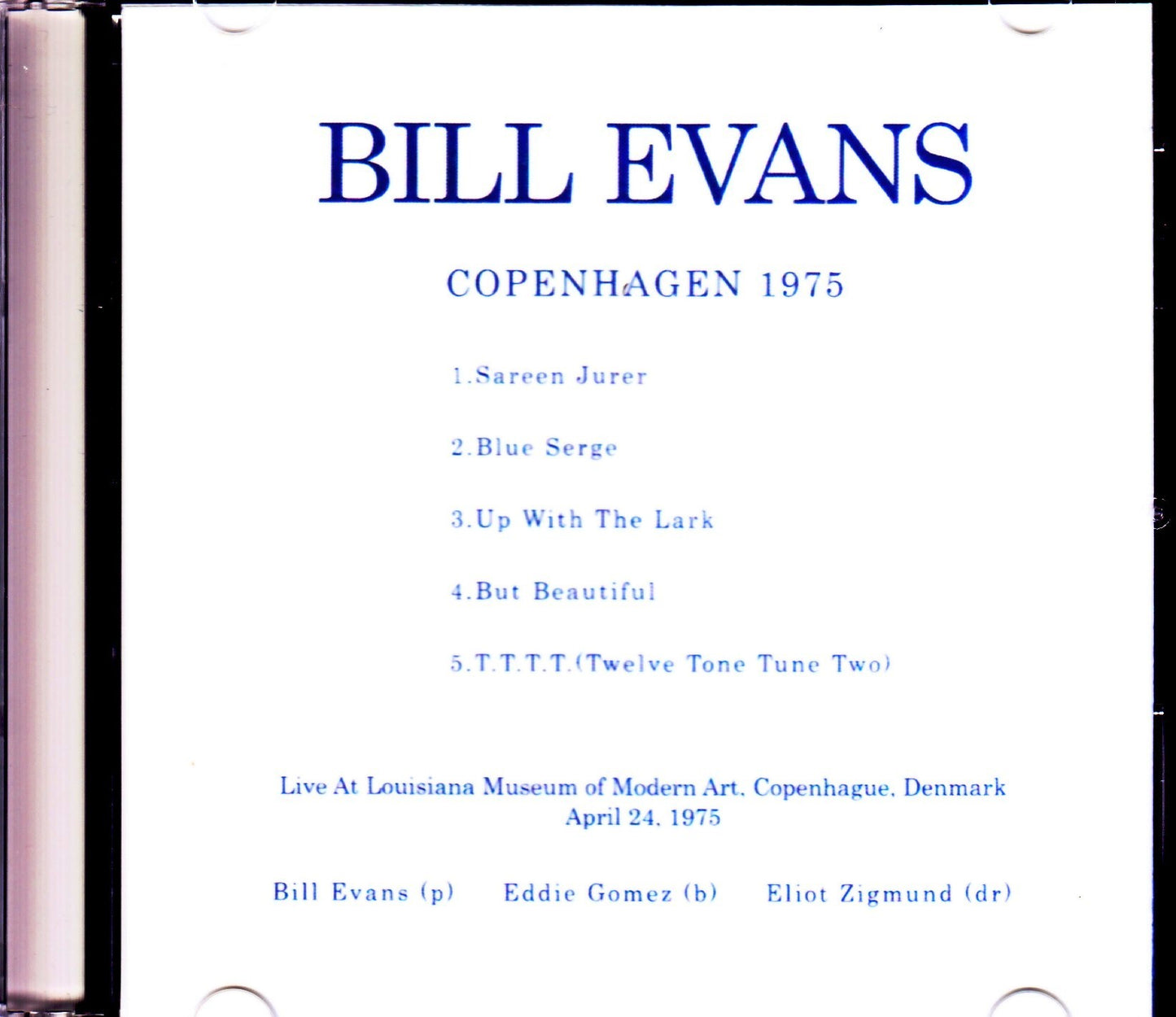 Bill Evans/Denmark 1975