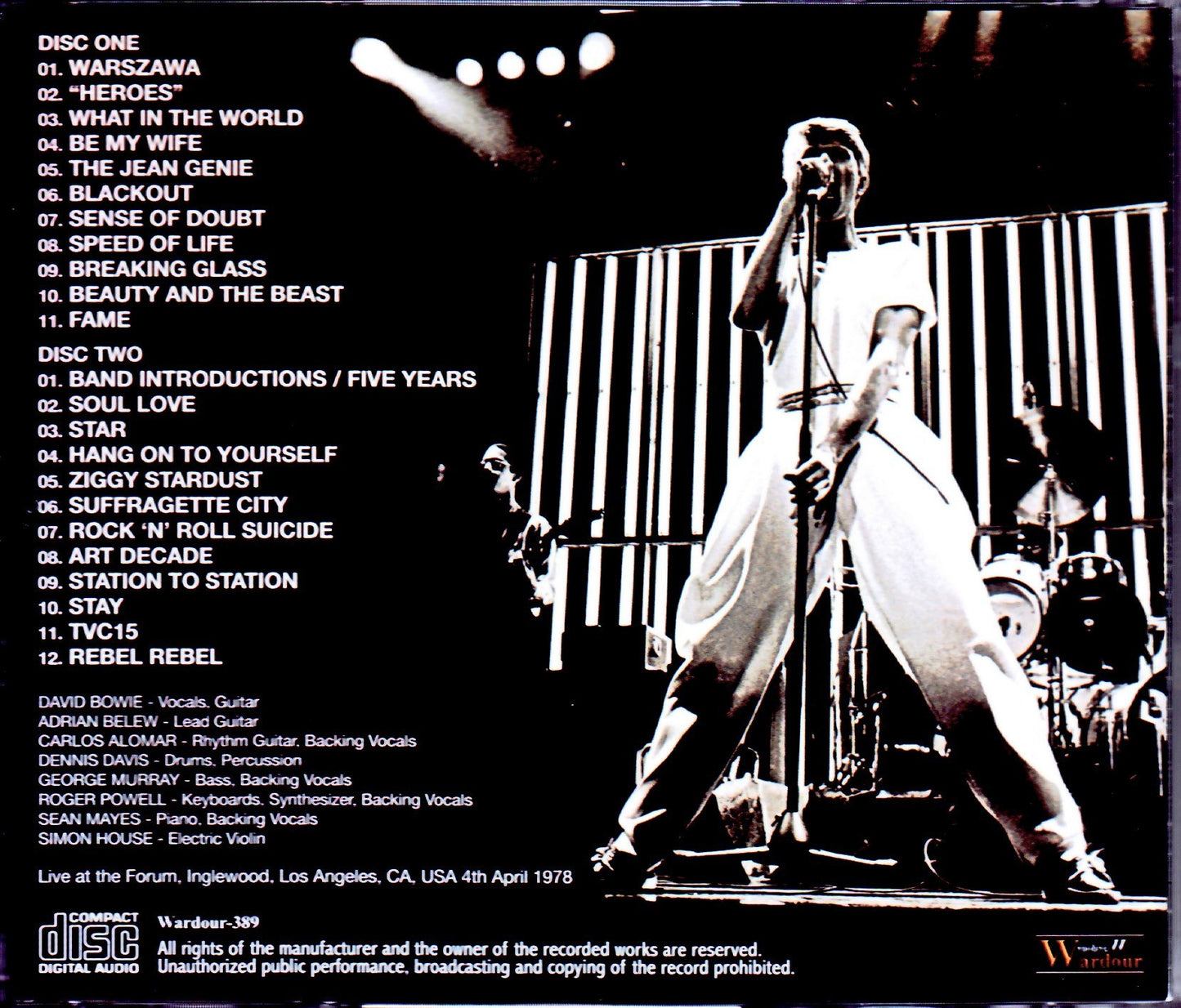 David Bowie/London,UK 4.4.1978