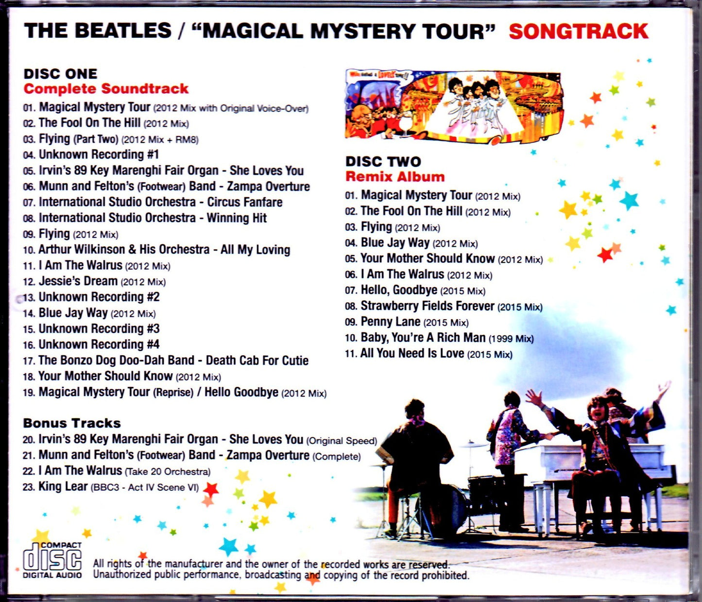 Beatles/Magical Mystery Tour Songtrack
