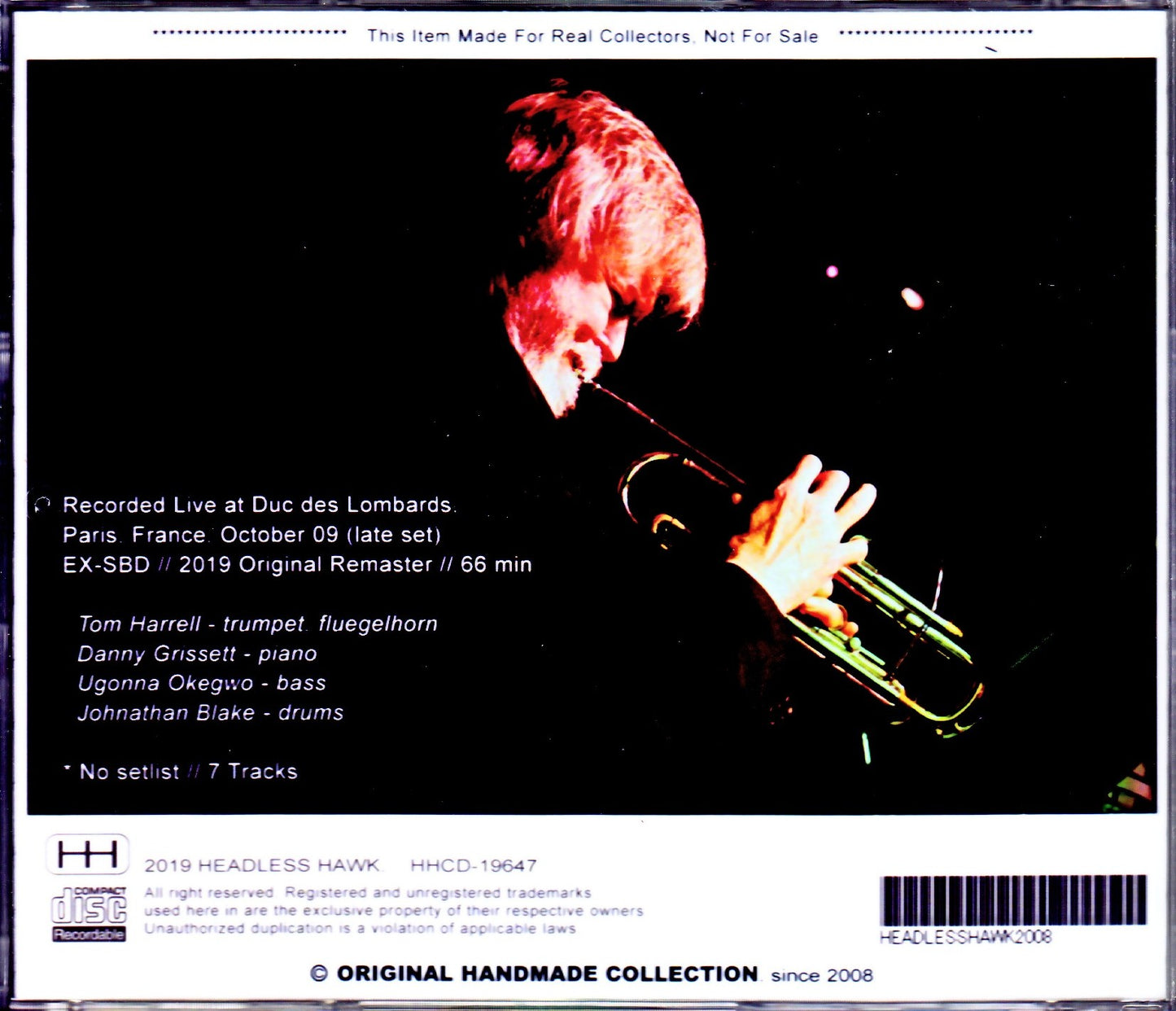 Tom Harrell Infinity Quartet/France 2019