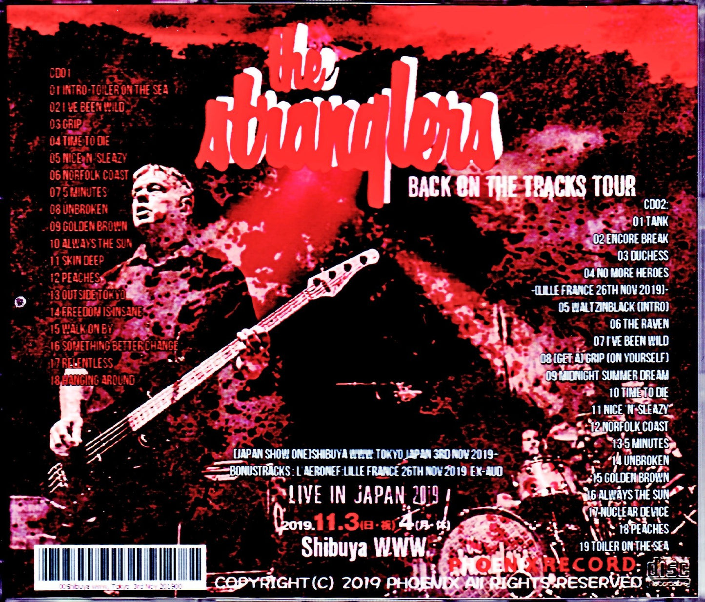Stranglers/Tokyo,Japan 2019 & more