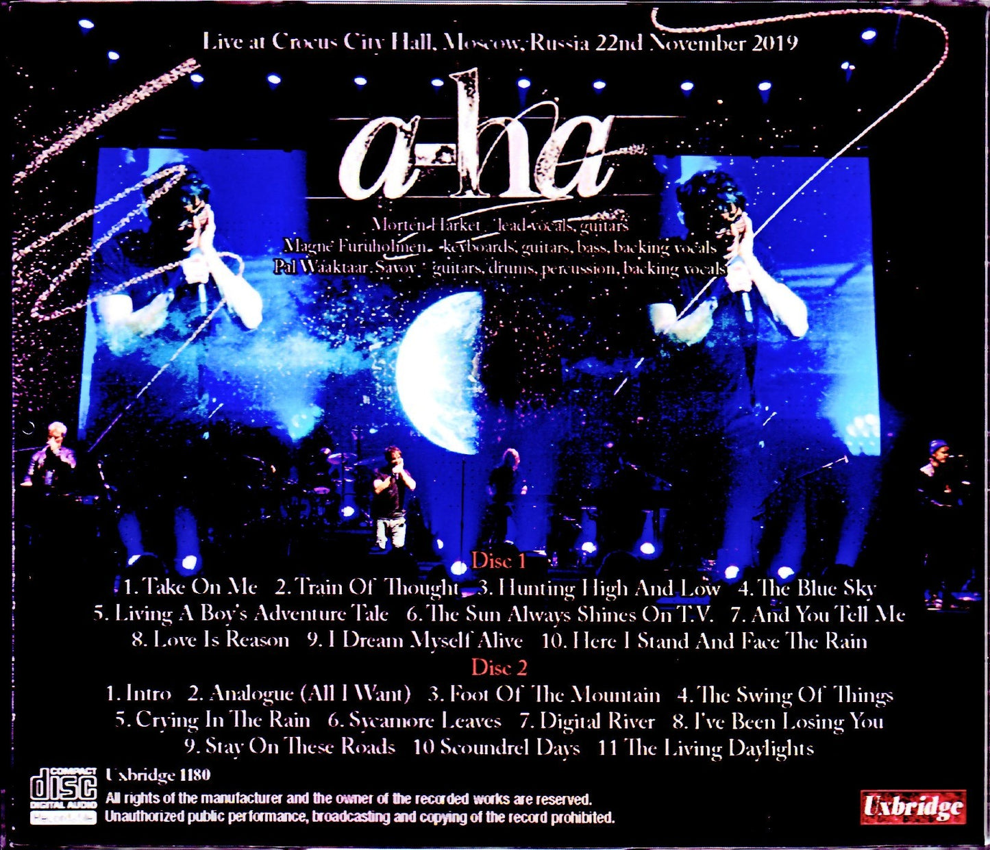 a-ha/Russia 2019