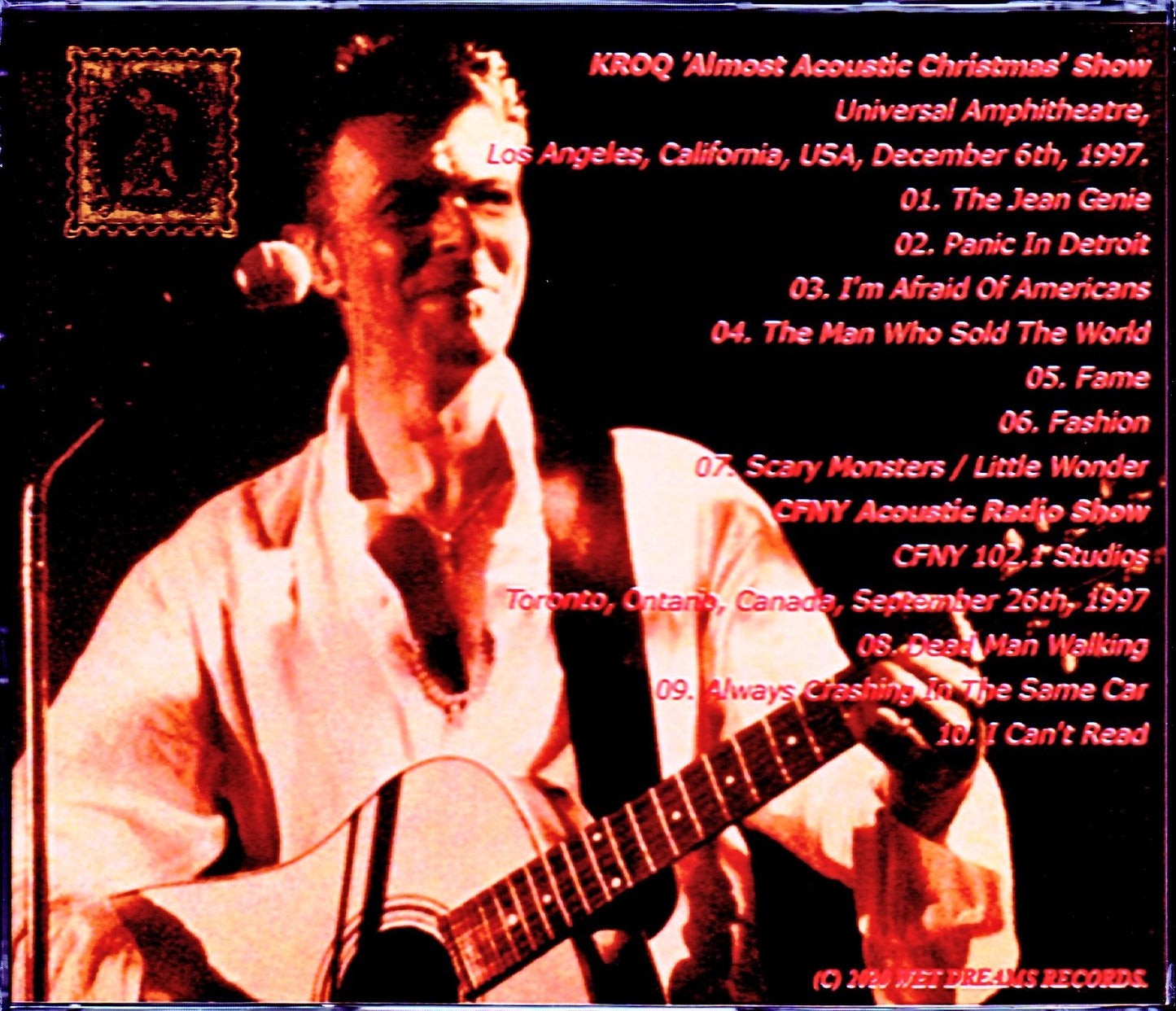 David Bowie/CA,USA 1997 & more Acoustic Live