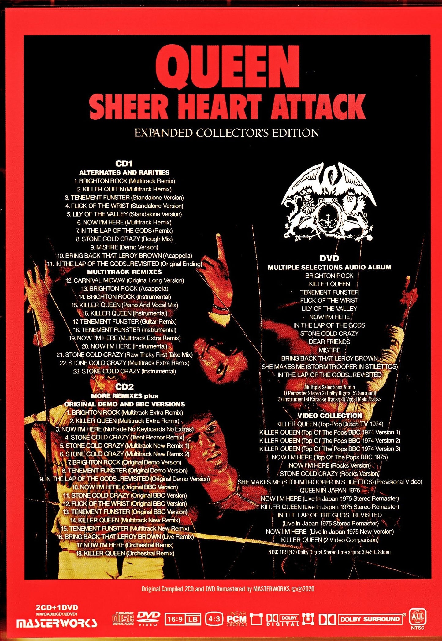 Queen/Sheer Heart Attack Expanded Collector's Edition