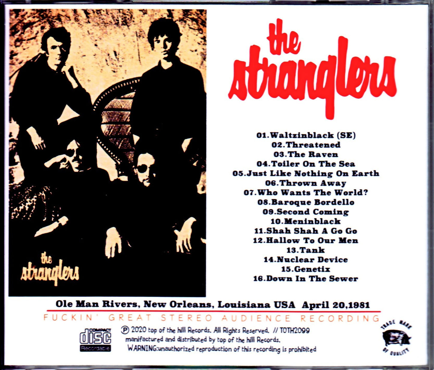Stranglers/LA,USA 1981