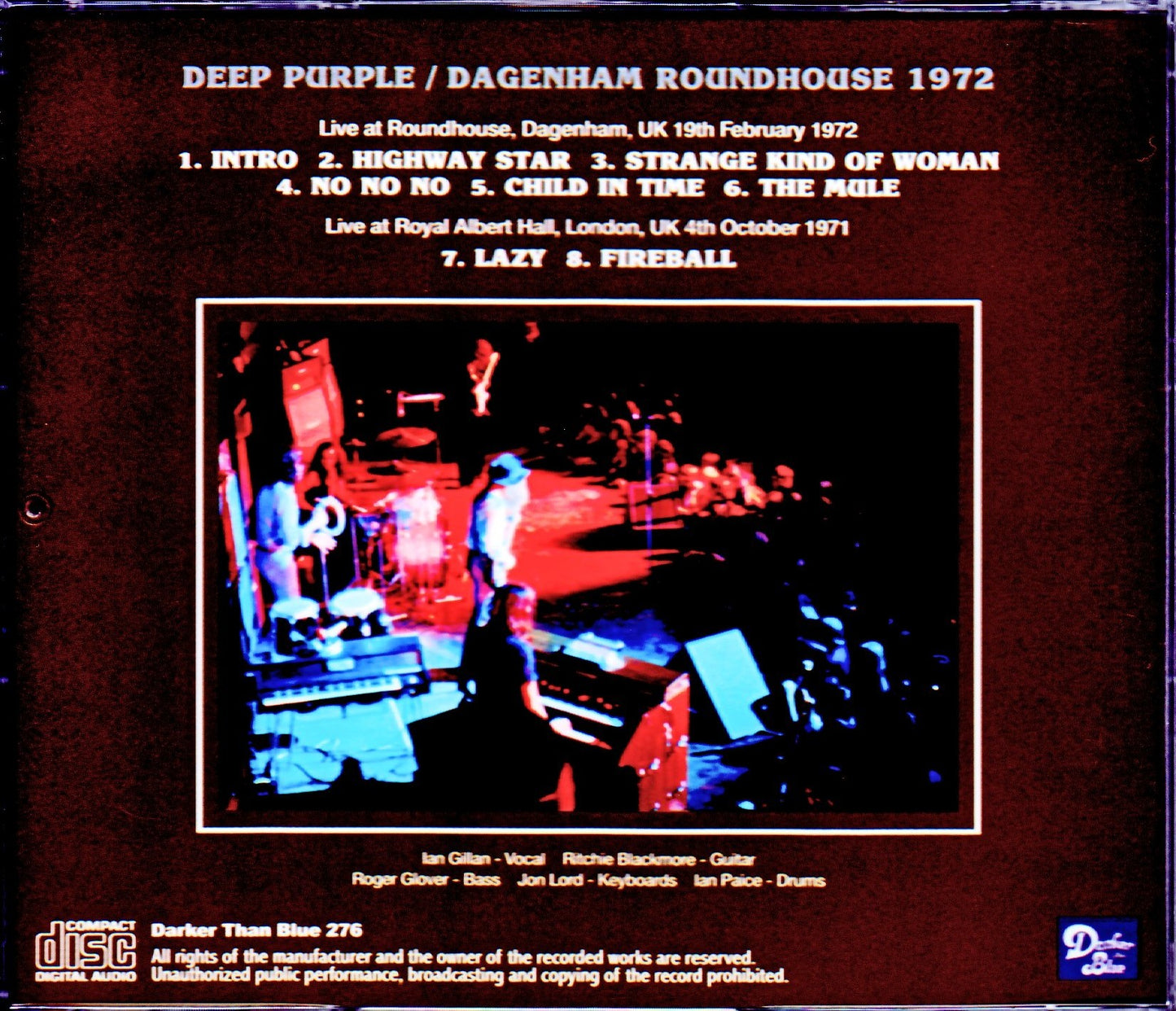 Deep Purple/UK 1972 & more Upgrade