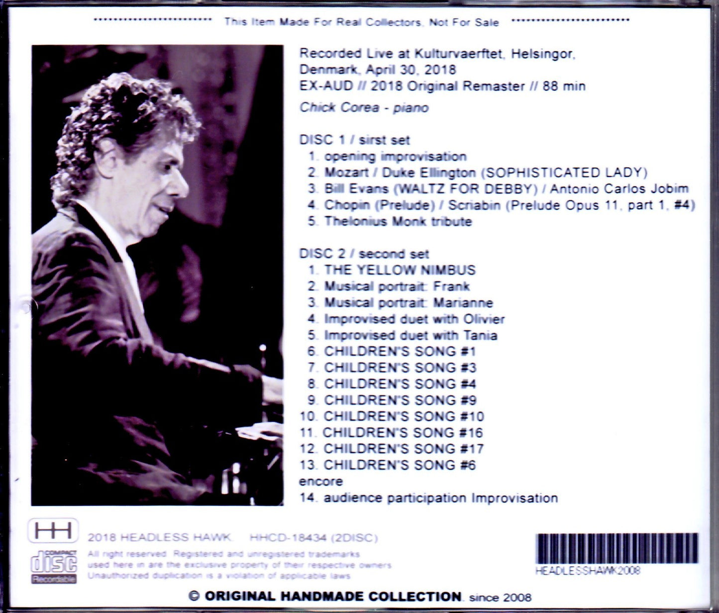 Chick Corea/Denmark 2018