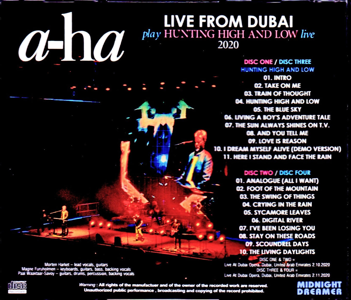 a-ha/Dubai 2020